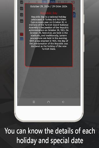 turkey calendar 2024 Screenshot3