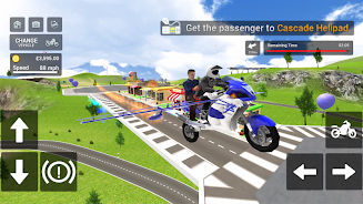 Flying Motorbike Simulator Screenshot4