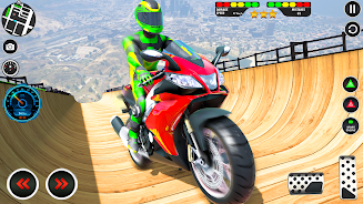 Superhero Bike Stunt: Bike Sim Screenshot1
