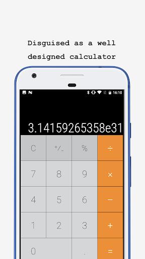 Calculator - Photo Vault & Vid Screenshot1