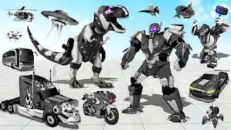 Dino Car Robot Transform Games Screenshot7