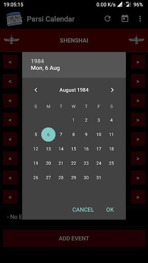 Parsi Calendar Screenshot2