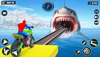 Superhero Bike Stunt: Bike Sim Screenshot7