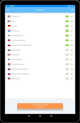 VPN servers in Russia Screenshot3