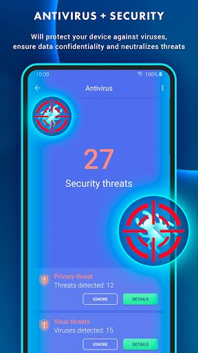 Antivirus - Cleaner + VPN Screenshot3