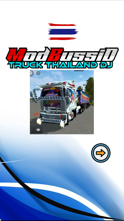 Mod Bussid Truck Thailand DJ Screenshot2
