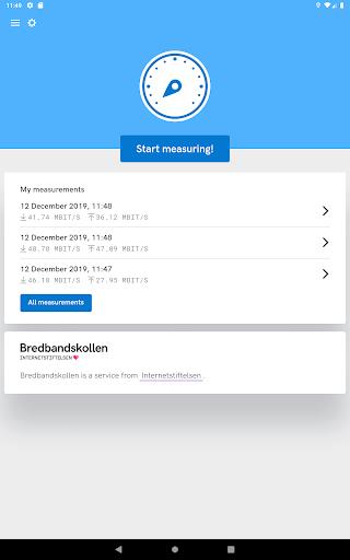 Bredbandskollen Screenshot1