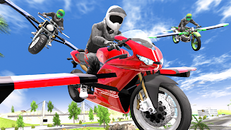 Flying Motorbike Simulator Screenshot6