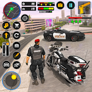 Bike Chase 3D Police Car Games Screenshot1