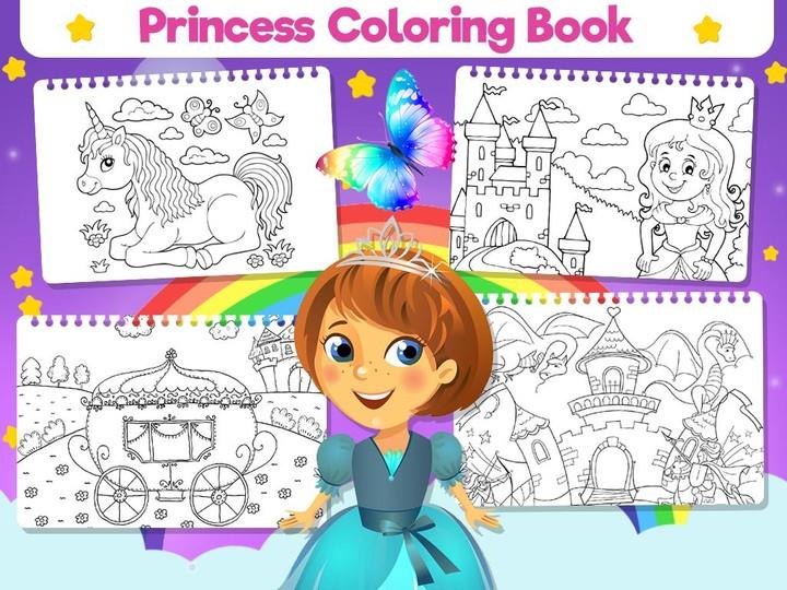 Pink Princess All-In-One Kids PreK Learning Screenshot2