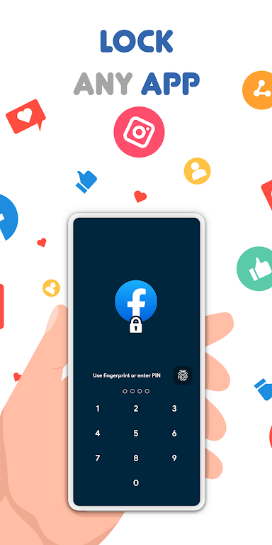 App Lock - Applock Fingerprint Screenshot1