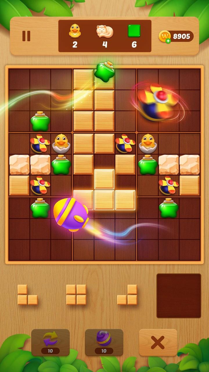 Block Crush: Wood Block Puzzle Screenshot1
