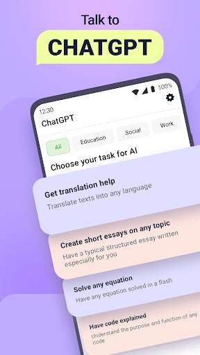 ChatGPT - AI Chat With GPT-3 Screenshot1