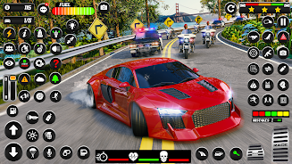 Bike Chase 3D Police Car Games Screenshot4