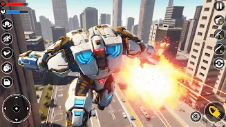 Robot Car Transformer Games 3D Screenshot7