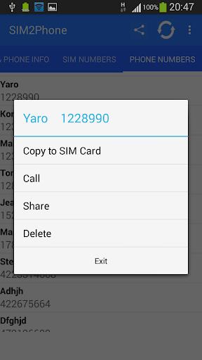 Phone & SIM Card Screenshot3