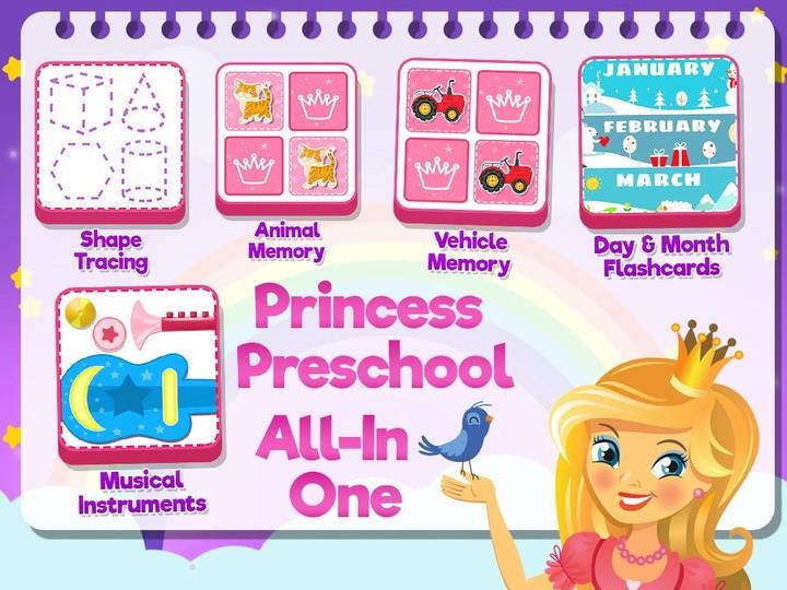 Pink Princess All-In-One Kids PreK Learning Screenshot5