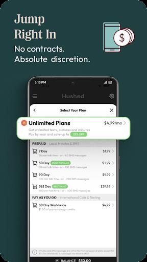 Hushed - Second Phone Number - Calling and Texting Screenshot3