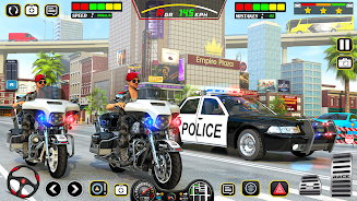 Bike Chase 3D Police Car Games Screenshot3