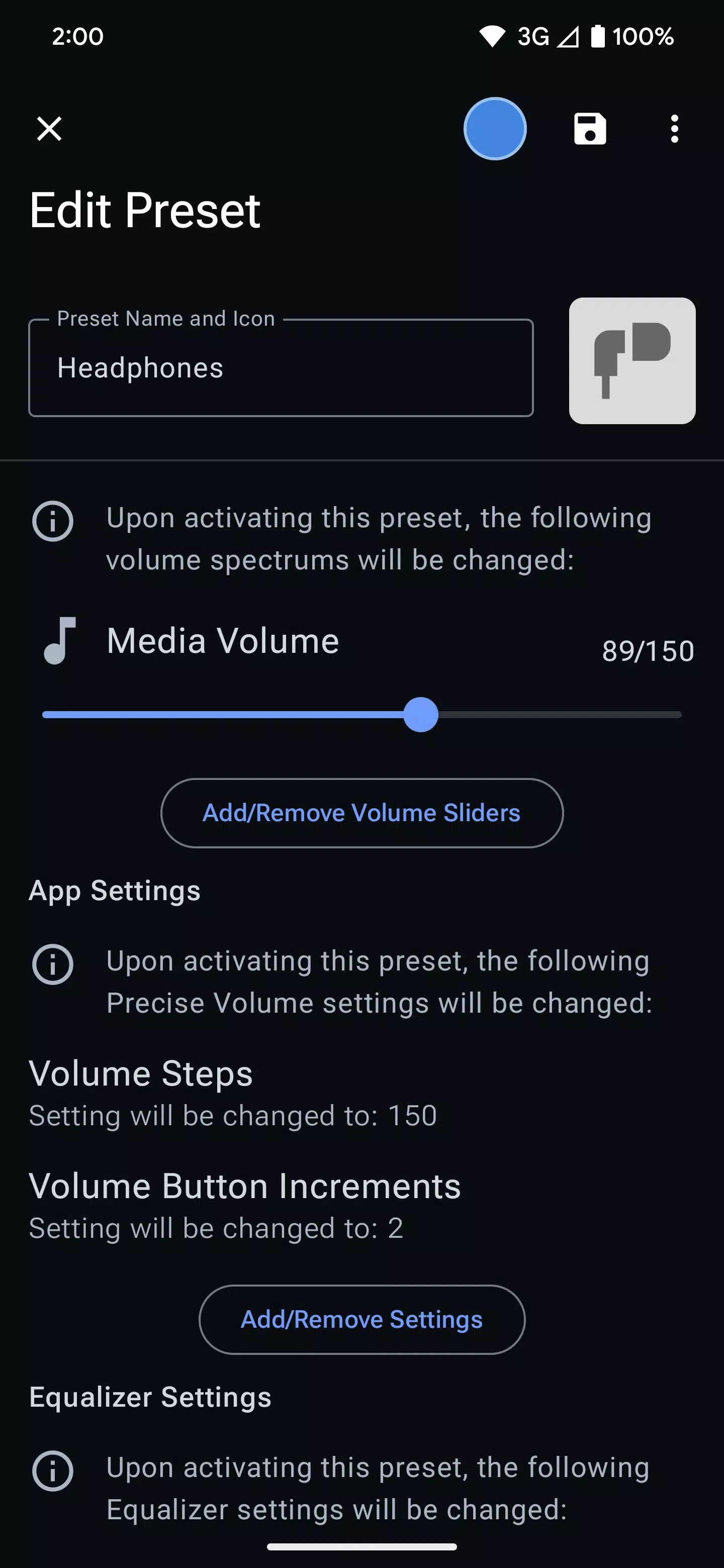 Precise Volume (+ Equalizer) Screenshot3