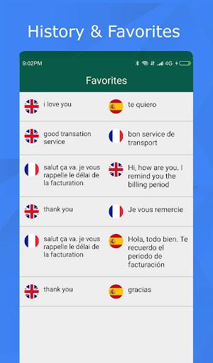 Translator, text and web pages 100% free Screenshot2