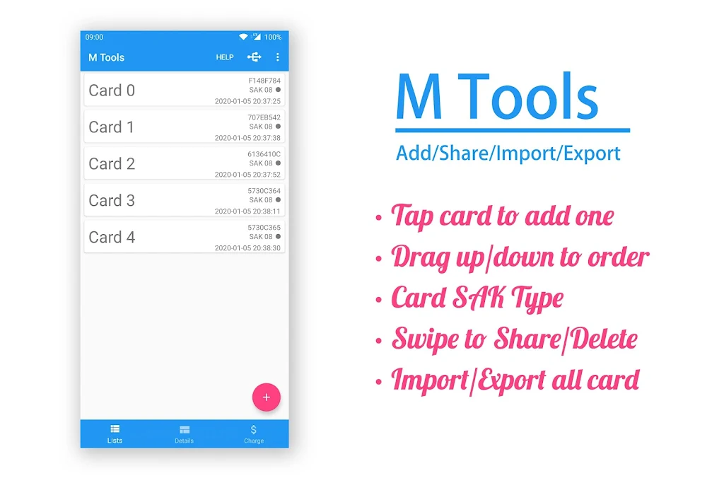 MTools - Mifare ACR122 PN532 Screenshot1