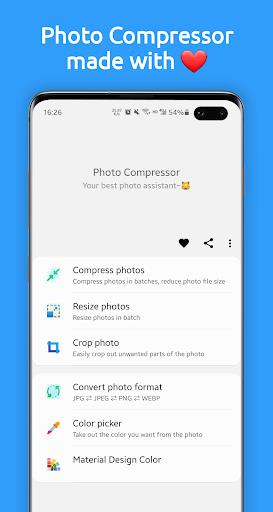 Photo Compressor and Resizer Screenshot1