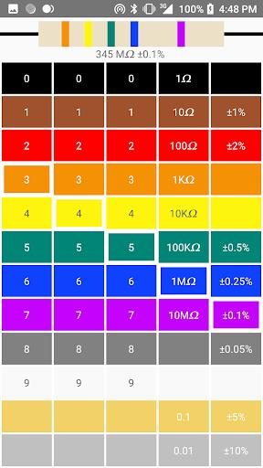 Resistor calculator Screenshot4