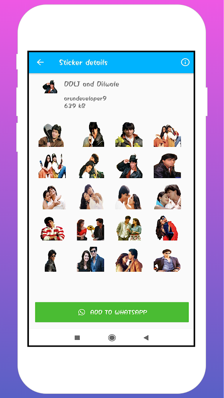 Shahrukh Khan Stickers Screenshot3