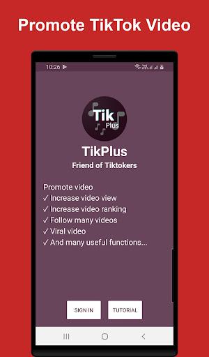 TikPlus - Get Fans & Hearts Screenshot1