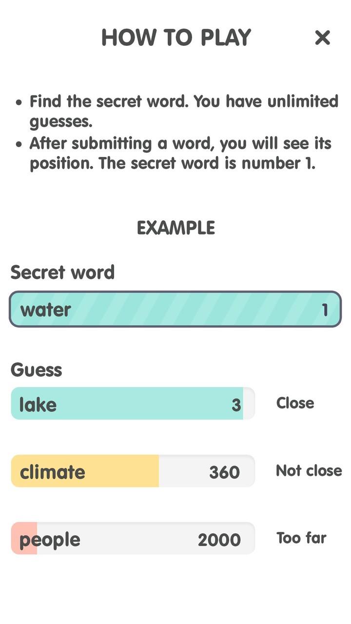 Contexto: Popular Words Game Screenshot5