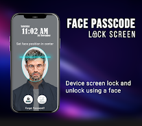 Face PassCode Lock Screen Screenshot1