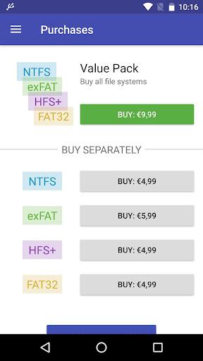 exFAT/NTFS for USB by Paragon Screenshot1