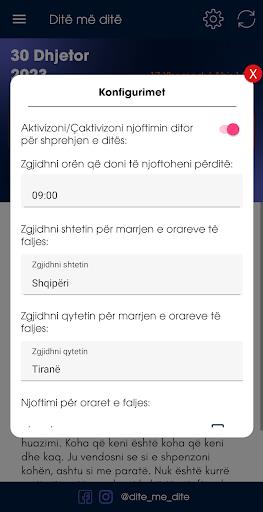 Kalendari ditë më ditë Screenshot3