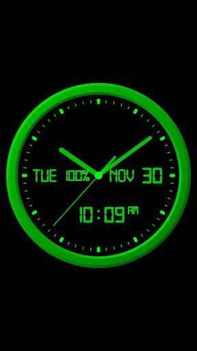 Analog Clock-7 Mobile Screenshot1