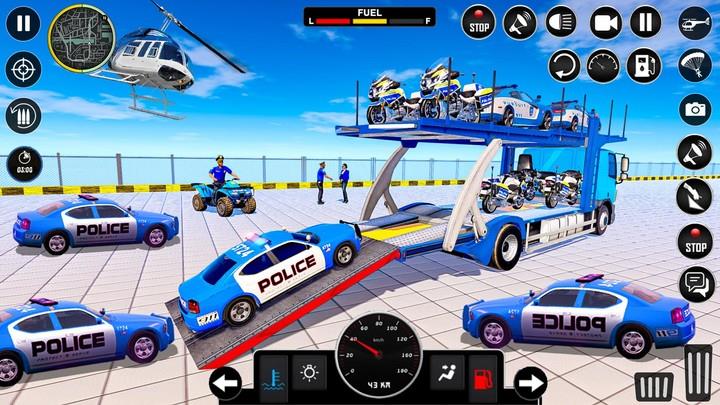 Police Car Transport Truck Screenshot1