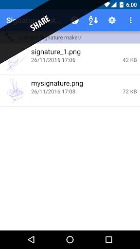 Signature Maker Screenshot3