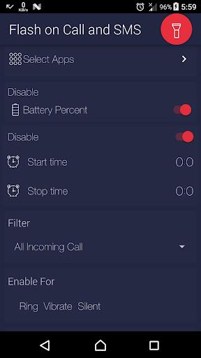Flash on Call and SMS Screenshot4