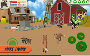 Fox Family - Animal Simulator Screenshot3