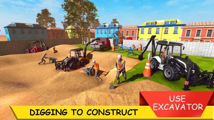 Excavator Tractor and JCB Game Screenshot2