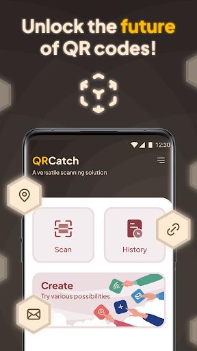 QRCatch-Simple QR code scanner Screenshot1