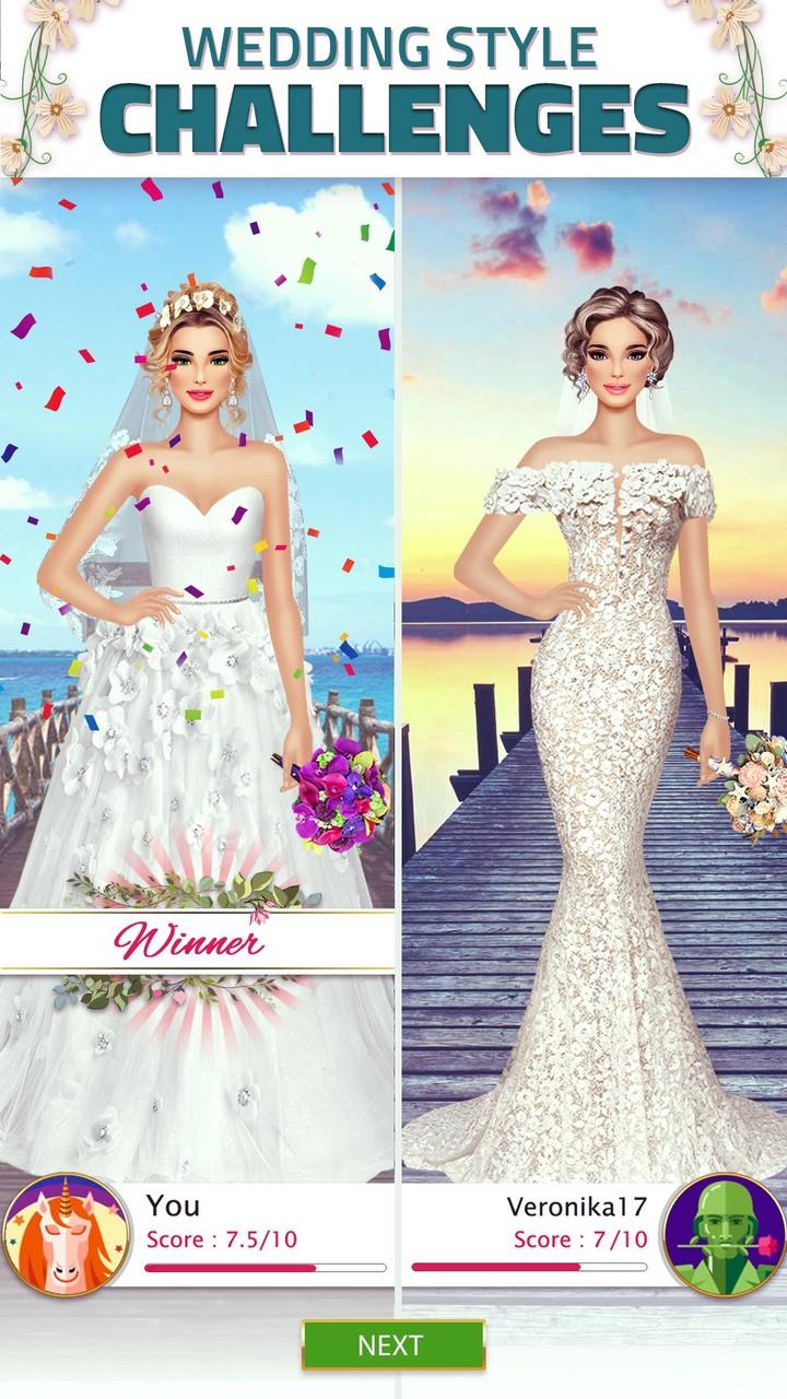 Super Wedding Dress Up Stylist Screenshot4