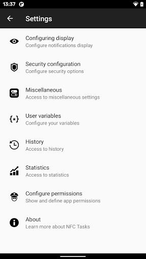 NFC Tasks Screenshot3