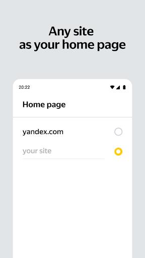 Yandex Start Screenshot2