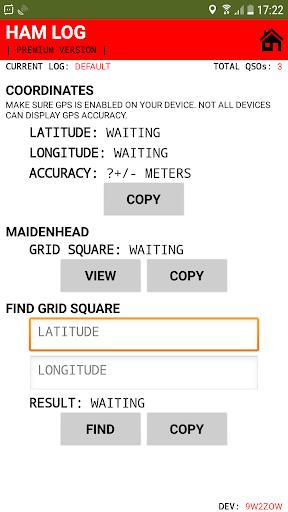 Ham Log | QTH Locator | My UTC Screenshot2