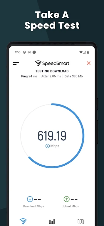 Speed Test SpeedSmart WiFi 5G Screenshot1