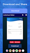 Letterhead Maker with logo PDF Screenshot8