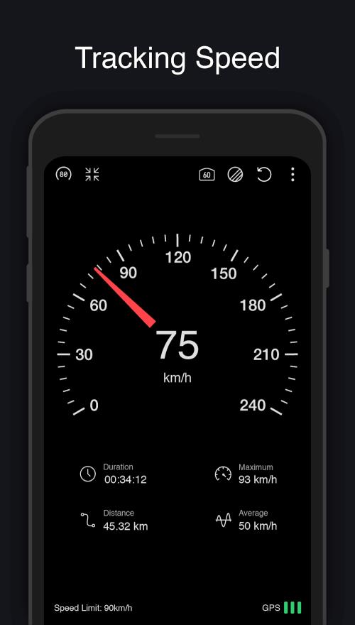 GPS Speedometer Screenshot1