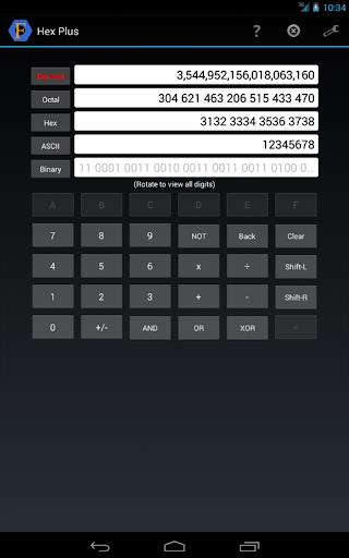 Hex Converter Plus Screenshot2