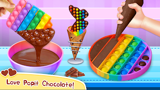 Pop it Chocolate Cake Maker Screenshot3